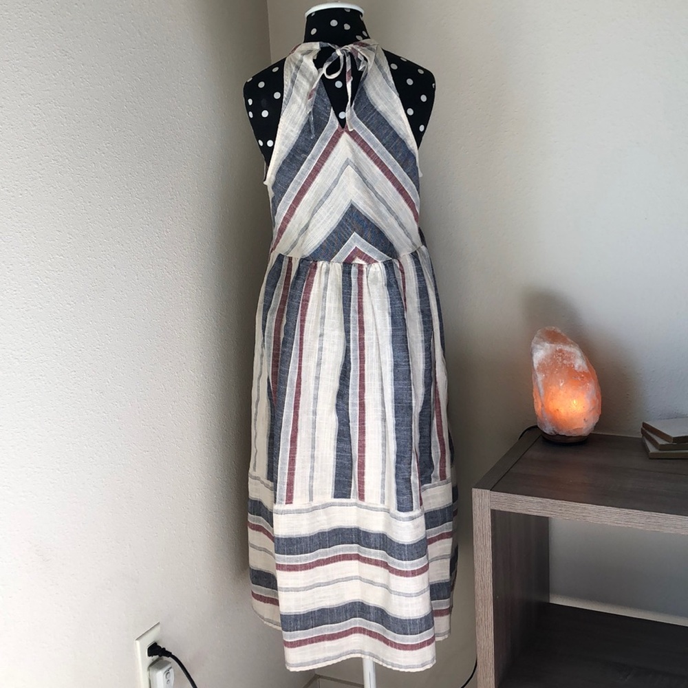 Listicle Multi-Colored Maxi Dress Sz MED EUC - Picture 2 of 6